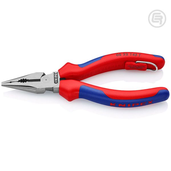 Knipex Kliješta Kombinovana Špicasta 145mm Sa Priveznicom – 08 22 145 T