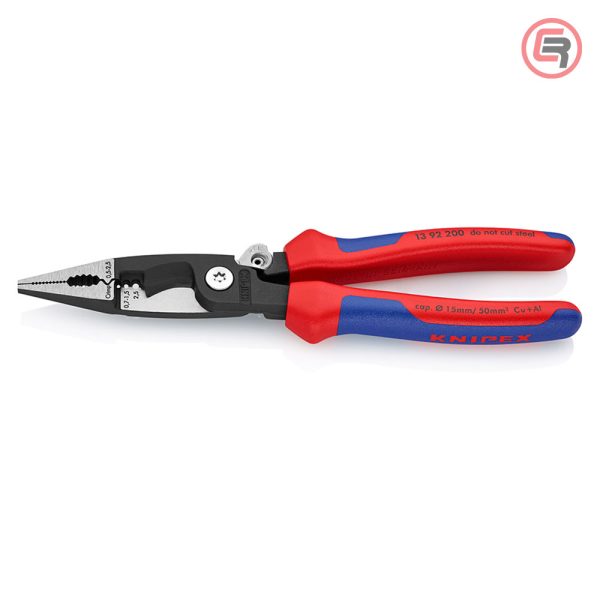 Knipex Kliješta Elektroinstalacijska Multifunkcionalna 200 mm Sa Kočnicom – 13 92 200