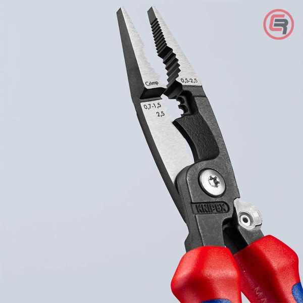 Knipex Kliješta Elektroinstalacijska Multifunkcionalna 200 mm Sa Kočnicom – 13 92 200 - Slika 7