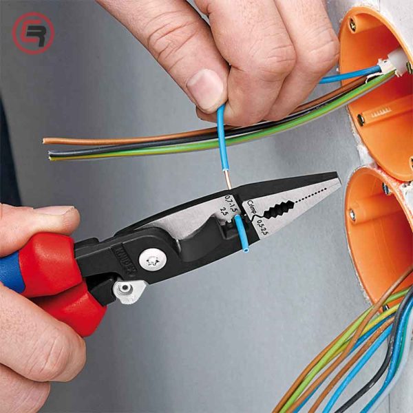 Knipex Kliješta Elektroinstalacijska Multifunkcionalna 200 mm Sa Kočnicom – 13 92 200 - Slika 9
