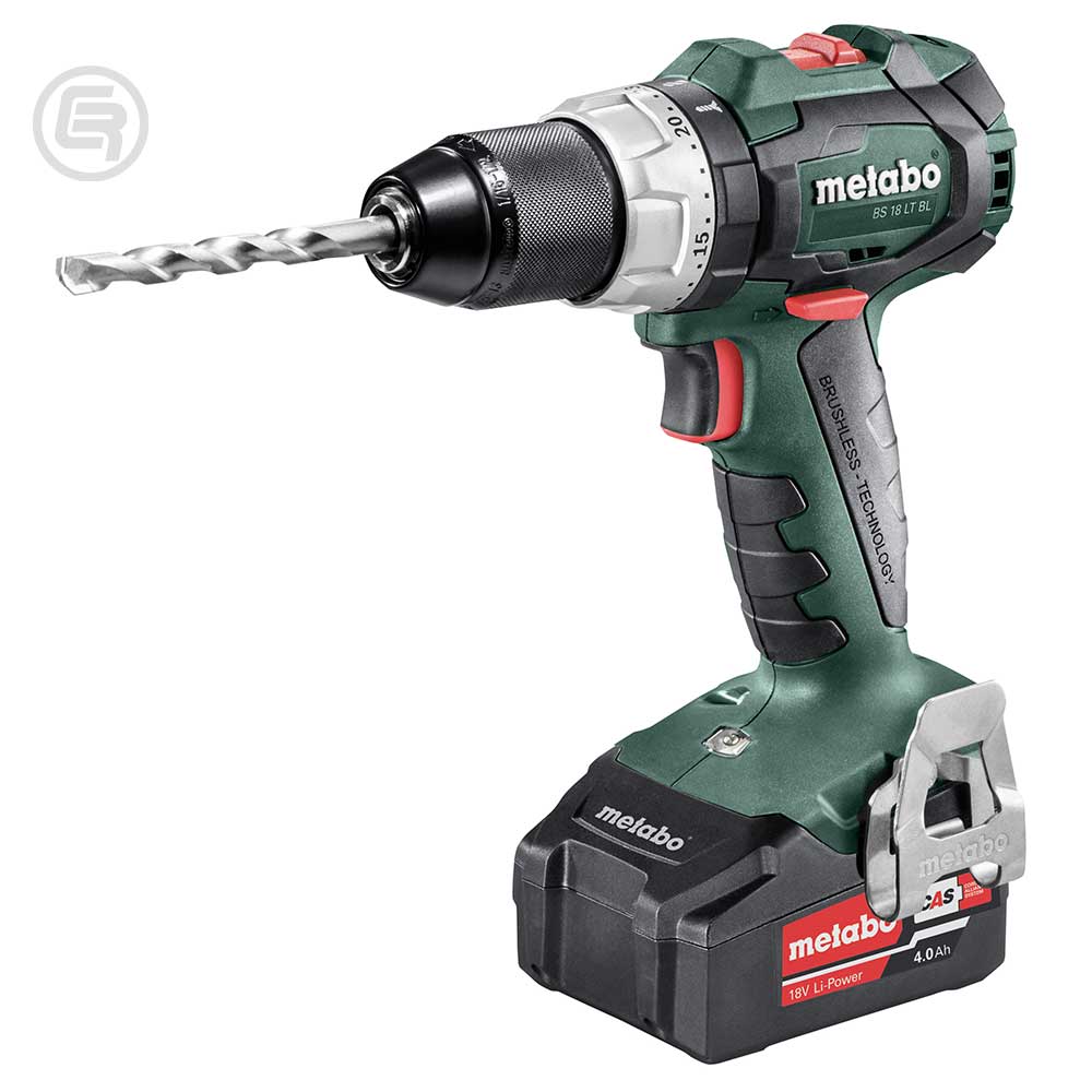 Metabo Bušilica - Odvijač Aku BS 18 LT BL 18V 2 x AKU (4,0 Ah) ASC 55 + metaBOX – 602325500 - Slika 2