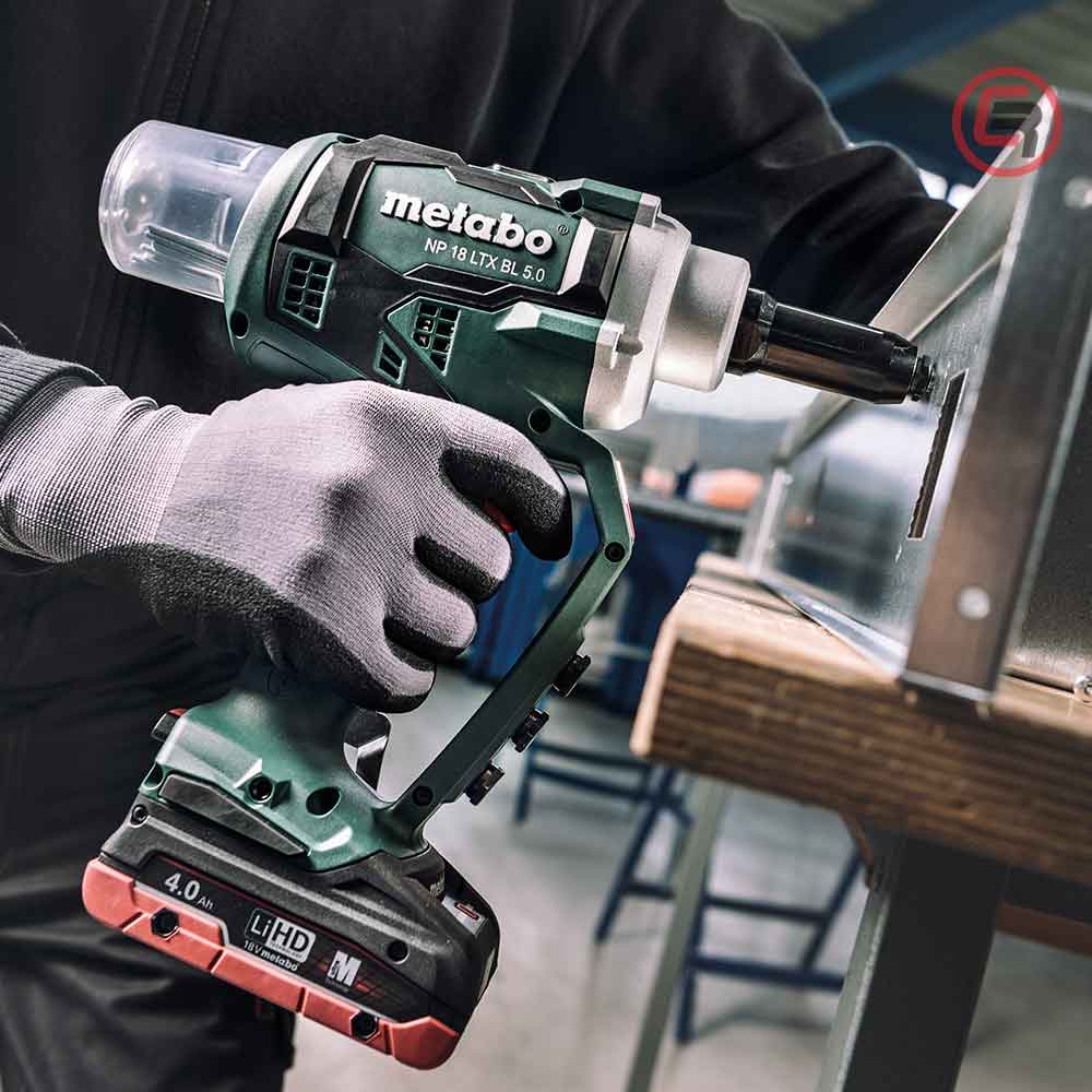 Metabo Kliješta Aku Za Blok Zakovice NP 18 LTX BL 5.0 / 2xAKU (4,0 Ah LiHD) ASC 55+ metaBOX 145 L - 619002800 - Slika 3