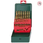 Metabo Garnitura Svrdala Za Metal HSS-TiN, 1-10 mm / 19 dijelna u Metalnoj Kutiji “SP” – 627156000