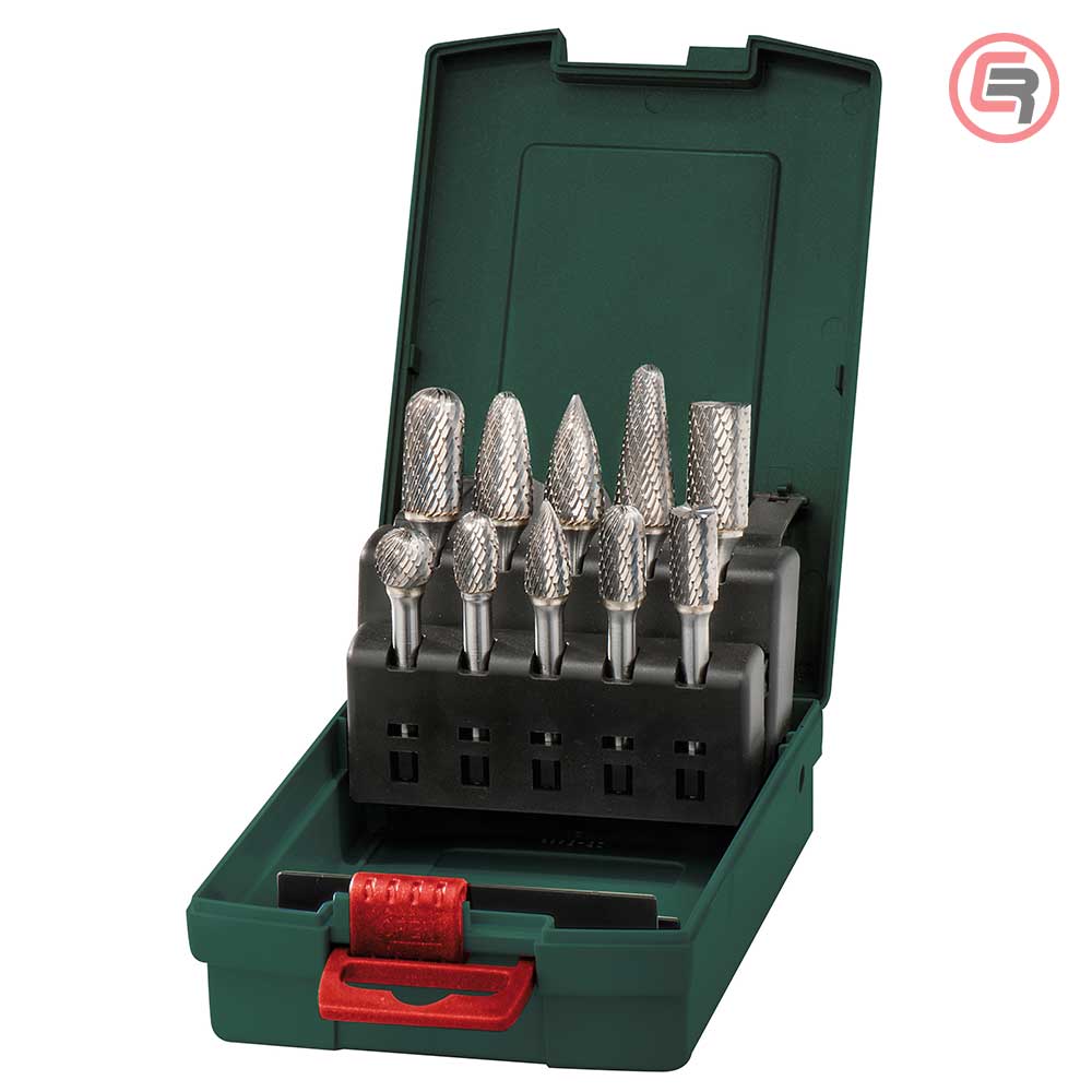 Metabo Glodala Za Metal HM Osovina fi 6mm Oblik "B - C - D - E - F - G - L" U PVC Kutiji / 10 kom - 628404000