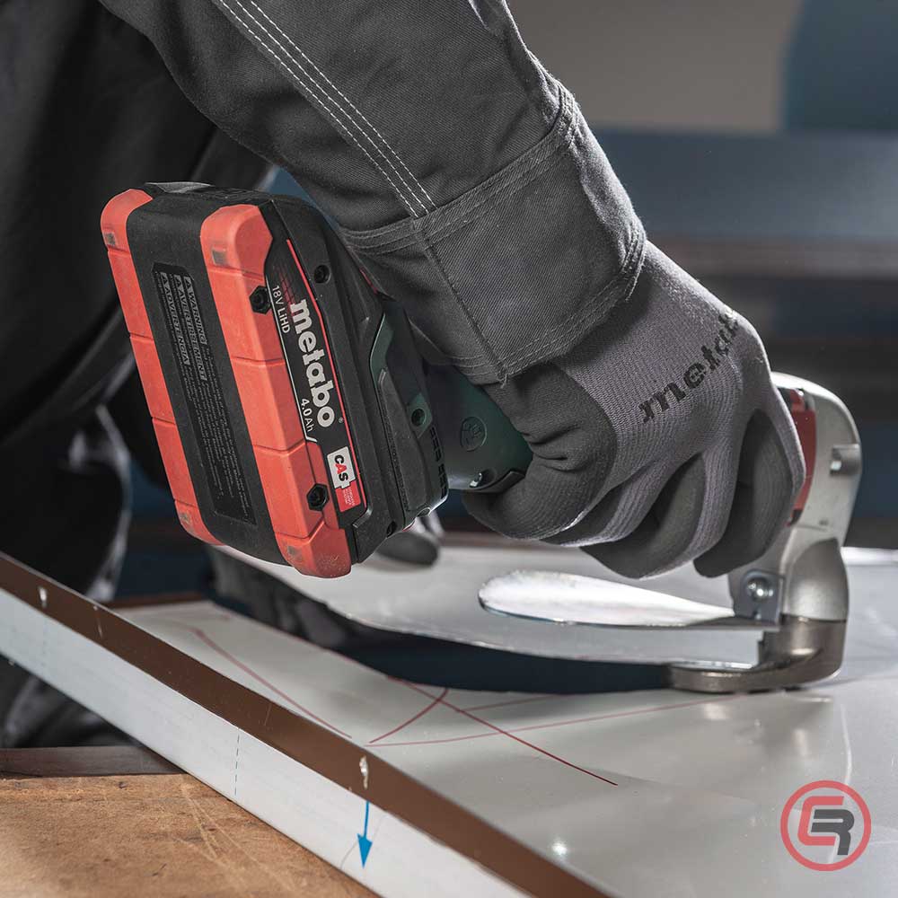 Metabo Škare Za Lim Aku SCV 18 LTX BL 1.6 / 18V (bez baterija i punjača) + MetaLoc - 601615840 - Slika 5