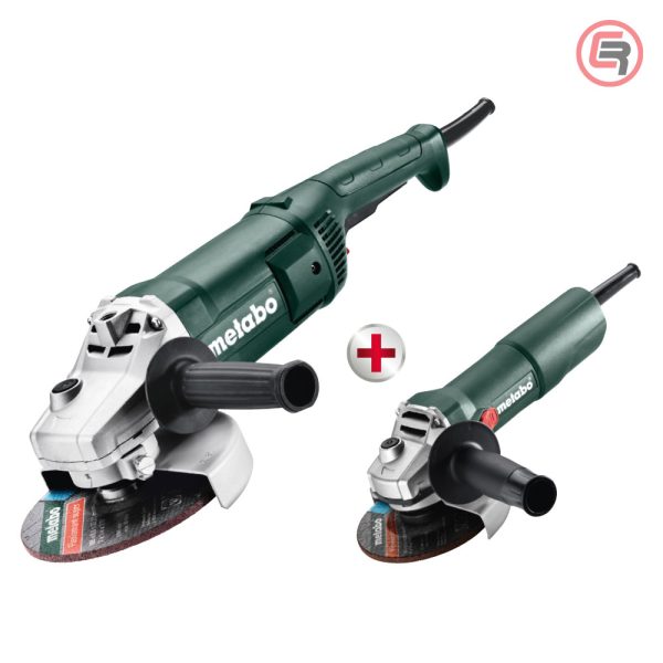 Metabo Set Brusilica W 2000-180 Kutna 180mm 2.000W + Brusilica W 750-125 Kutna 125mm 750W - 606429010 SET