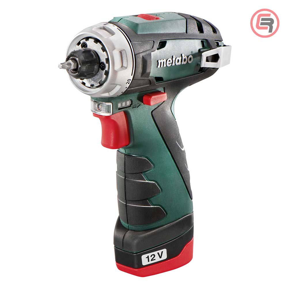 Metabo Bušilica-Odvijač Aku PowerMaxx BS Basic 12V 2xAKU (2,0Ah) LC 40 - 600080500 - Slika 2