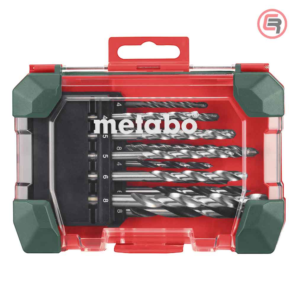 Metabo Garnitura Svrdala Za Drvo-Metal-Beton 4 - 8mm SP / 13 dijelna U PVC Kutiji - 626728000 - Slika 2