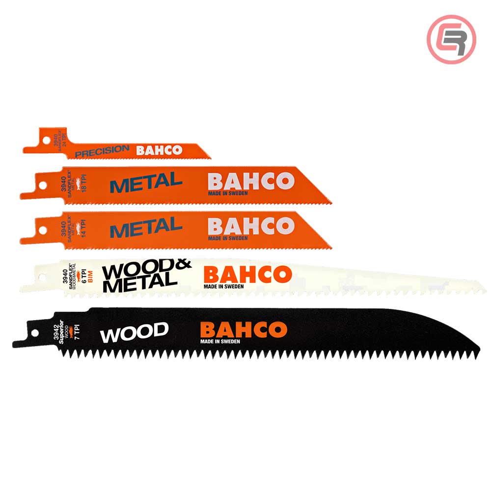 Bahco List Sabljaste Pile Drvo i Metal Set / 5 kom - 3940-MIX-SET-5P