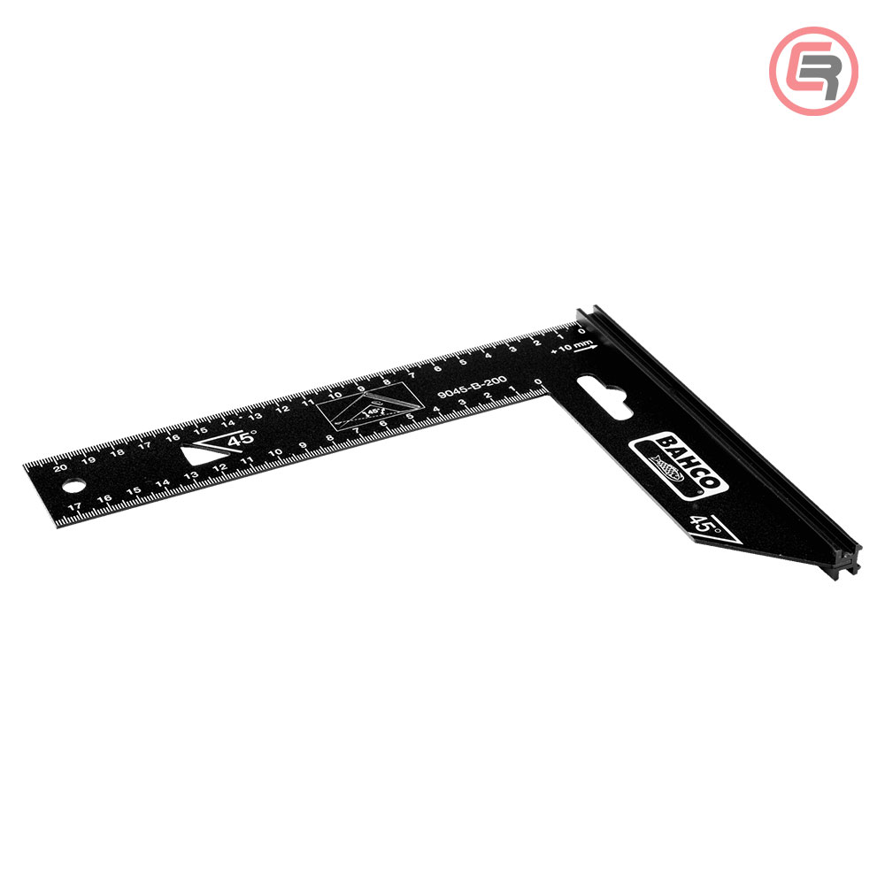 Bahco Kutnik - Uglomjer Precizni Čelični 300 / 170 mm / 9045-B-300