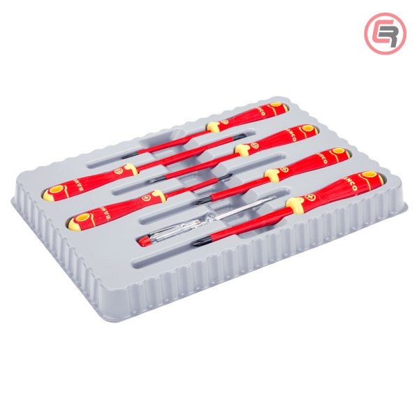 Bahco Garnitura Odvijača VDE 4 plosnata + 3 križna PH / 7 dijelna - B220.027 - Slika 2