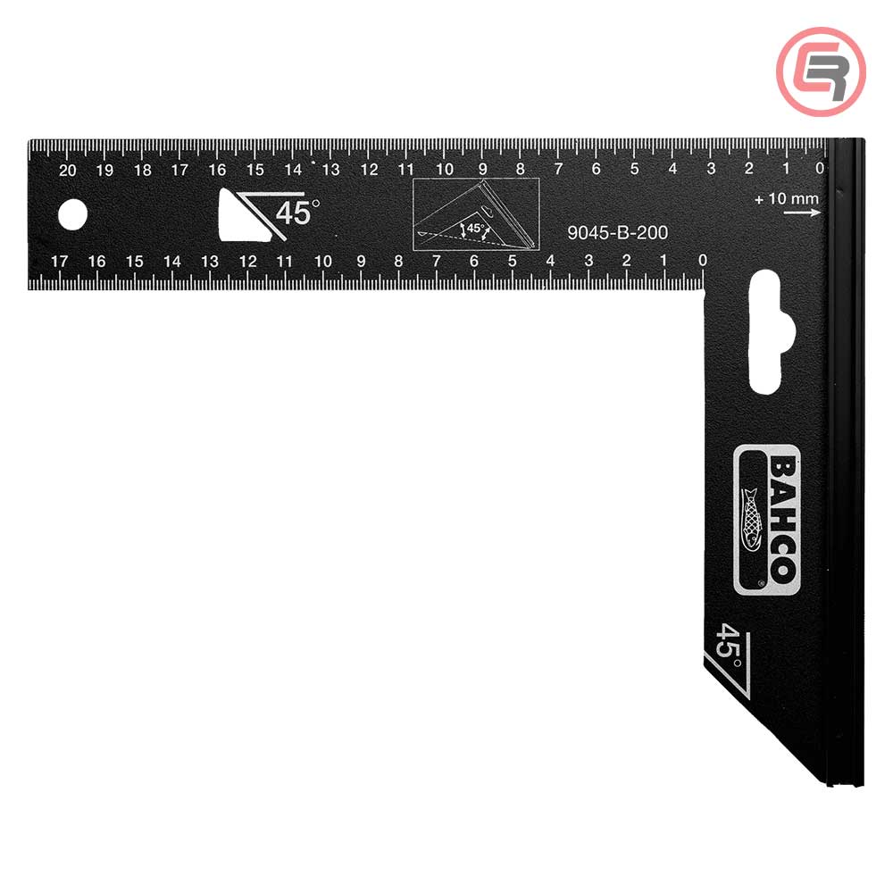 Bahco Kutnik - Uglomjer Precizni Čelični 250 / 170 mm / 9045-B-250 - Slika 2