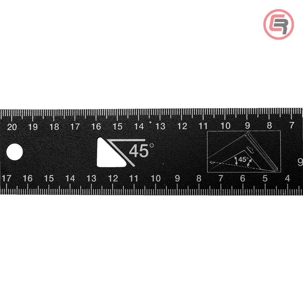 Bahco Kutnik - Uglomjer Precizni Čelični 250 / 170 mm / 9045-B-250 - Slika 3