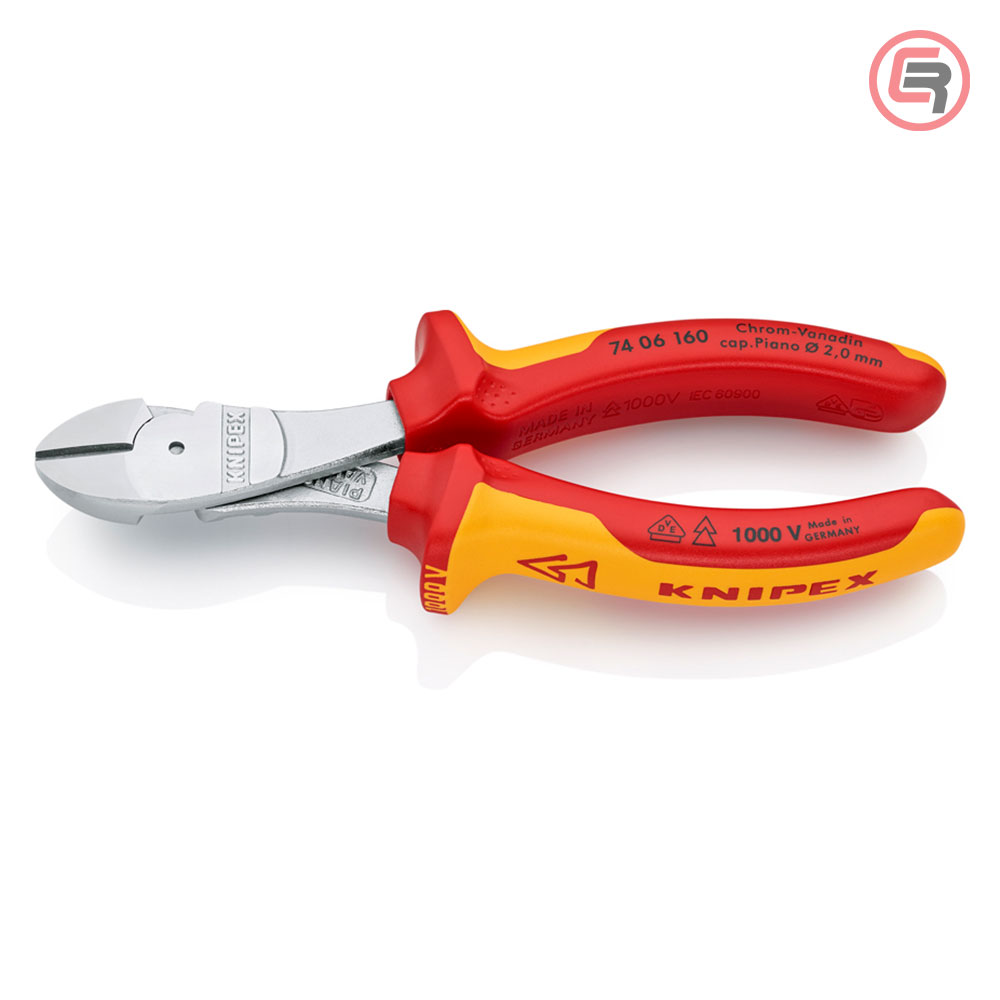 Knipex Kliješta Bočna Sječa – Sječice Ojačana 160mm 1000V – 74 06 160