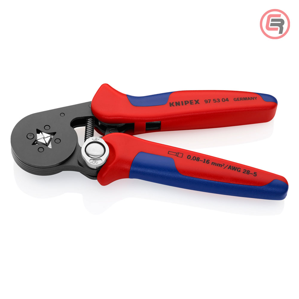 Knipex Kliješta Samopodešavajuća Za Kvadratno Presanje Čahura 0,08-10 / 16 mm2 - 97 53 04 - Slika 2