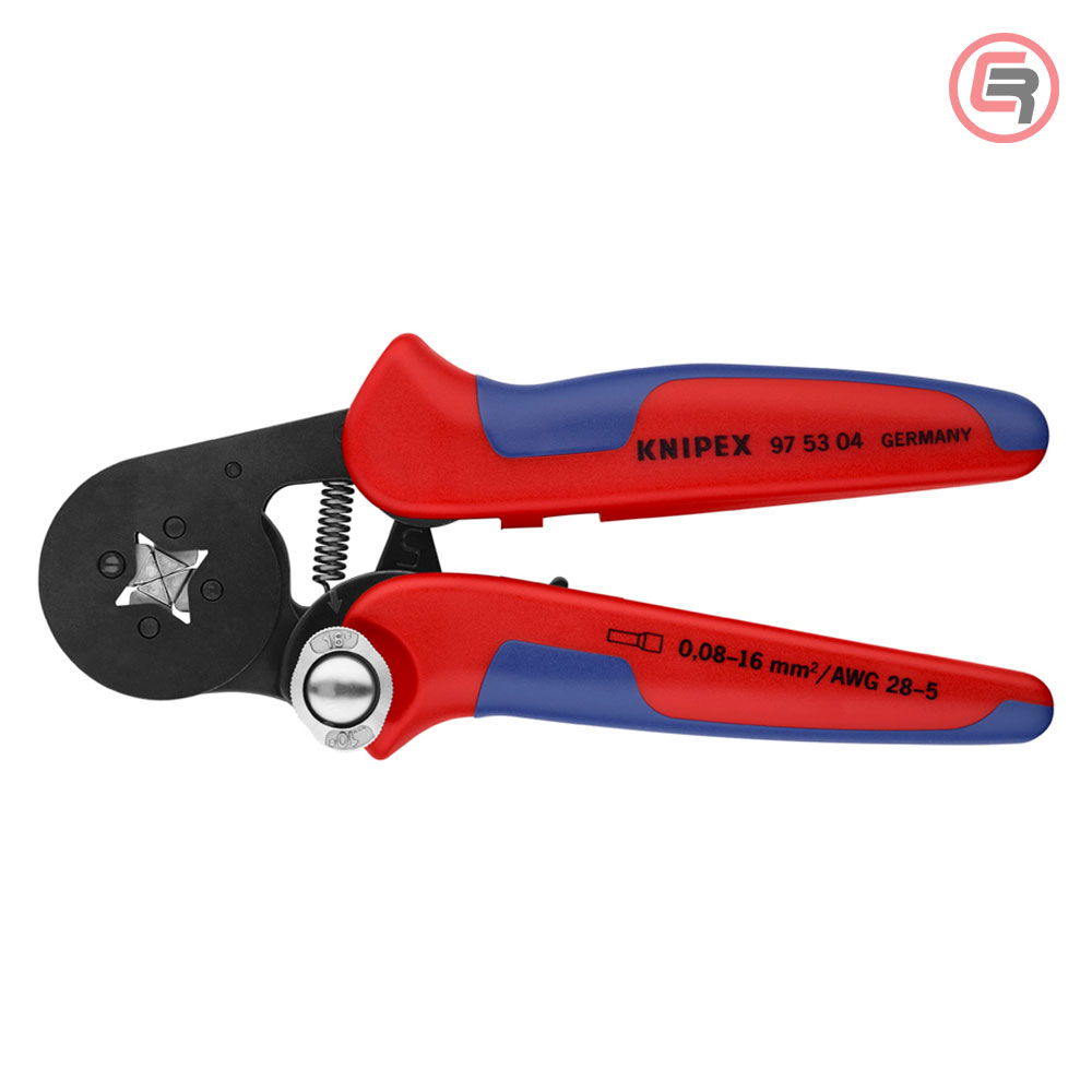 Knipex Kliješta Samopodešavajuća Za Kvadratno Presanje Čahura 0,08-10 / 16 mm2 - 97 53 04 - Slika 3