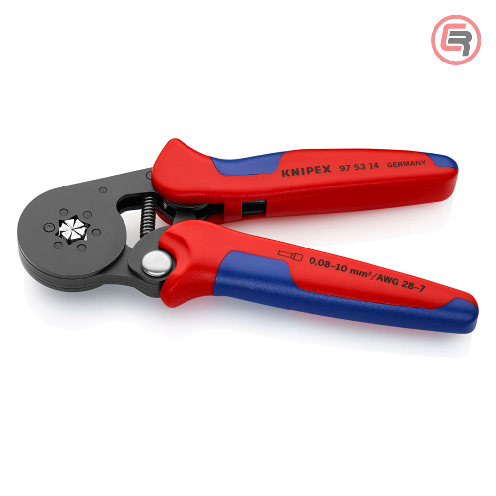 Knipex Kliješta Samopodešavajuća Za 6-Kutno Presanje Čahura 0,08-16 mm2 - 97 53 14 - Slika 2
