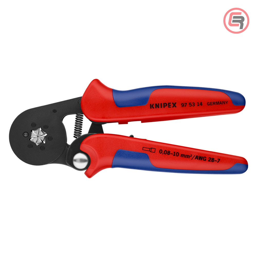 Knipex Kliješta Samopodešavajuća Za 6-Kutno Presanje Čahura 0,08-16 mm2 - 97 53 14 - Slika 3