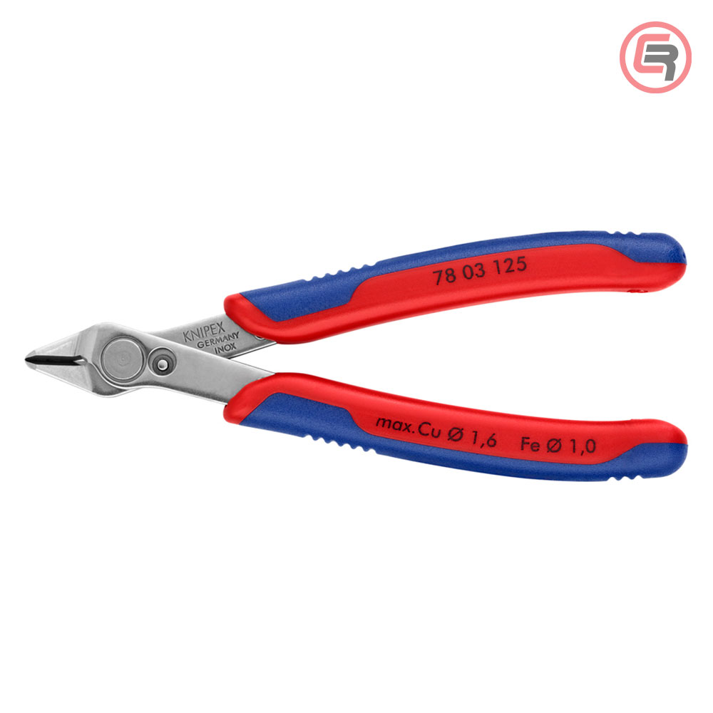 Knipex Kliješta Sječice Kosa Elektroničarska Super Knips 125mm - 78 03 125 - Slika 3