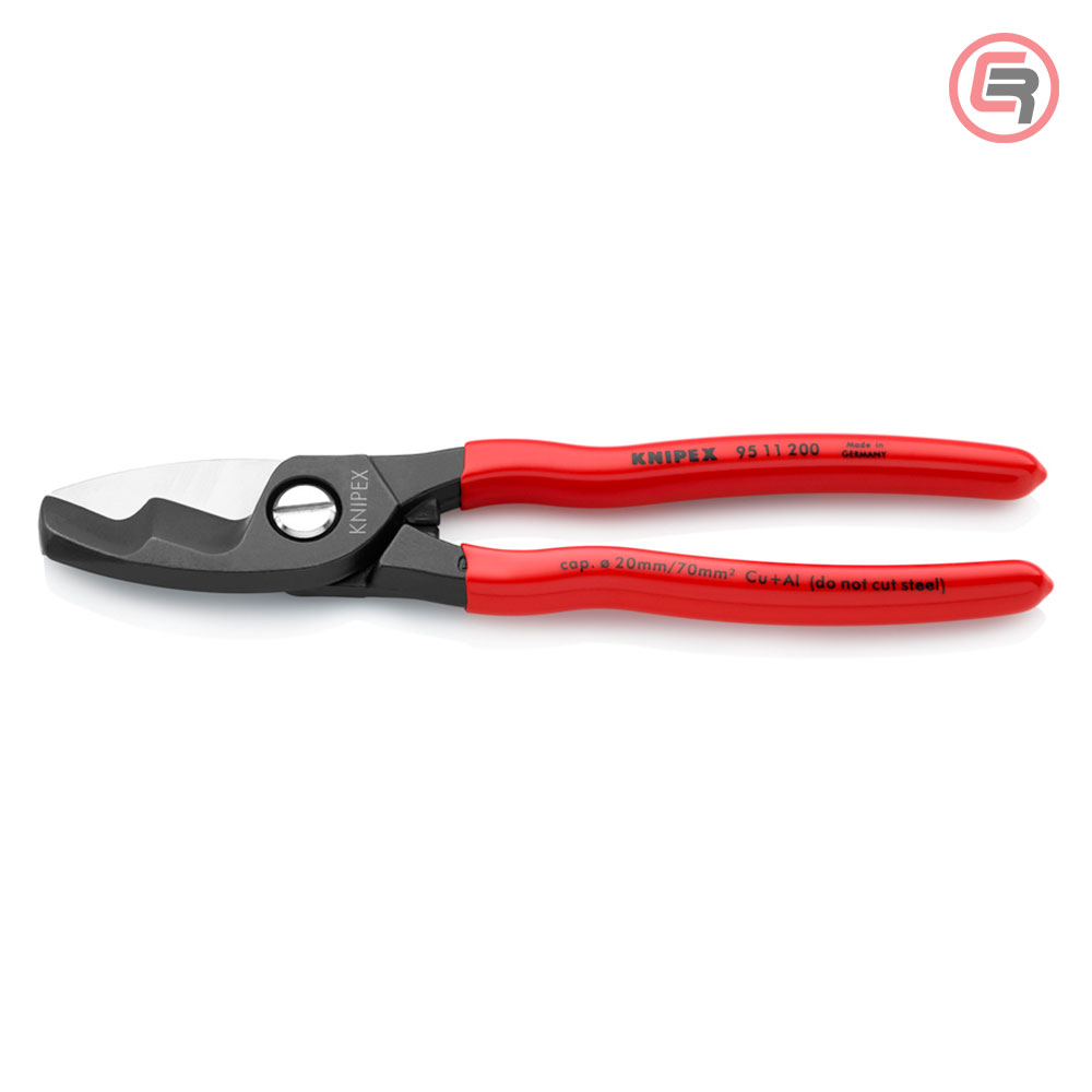 Knipex Škare Makaze Sa Dvostrukom Reznom Ivicom 200mm Za Kablove 70mm2 - 95 11 200