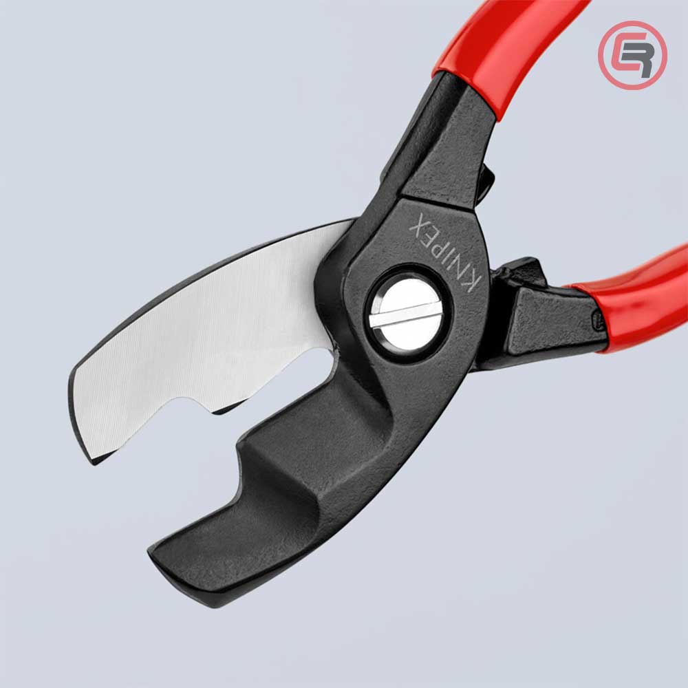 Knipex Škare Makaze Sa Dvostrukom Reznom Ivicom 200mm Za Kablove 70mm2 - 95 11 200 - Slika 5