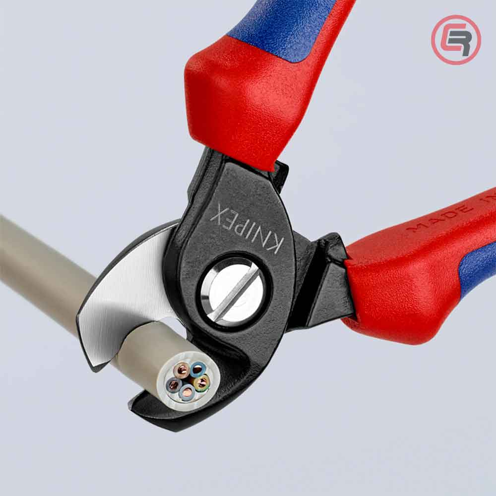 Knipex Škare Makaze 165mm Za Kablove 50mm2 - 95 12 165 - Slika 4