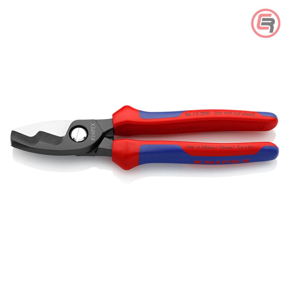 Knipex Škare Makaze Sa Dvostrukom Reznom Ivicom 200mm Za Kablove 70mm2 - 95 12 200