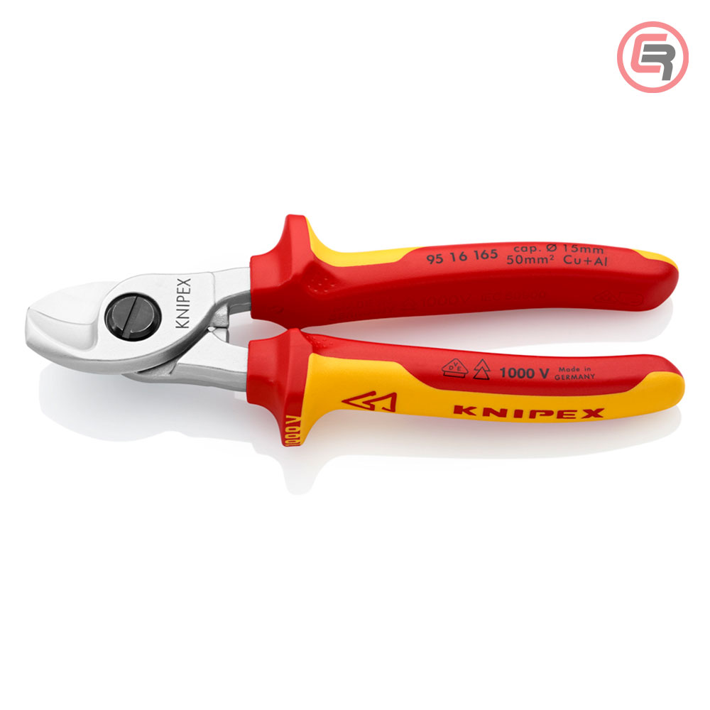 Knipex Škare Makaze 165mm Za Kablove 50mm2 1000V – 95 16 165