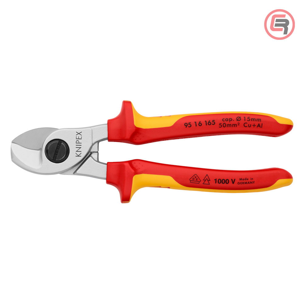 Knipex Škare Makaze 165mm Za Kablove 50mm2 1000V – 95 16 165 - Slika 3