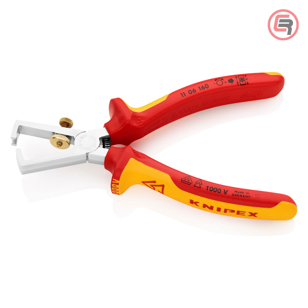 Knipex Kliješta Za Skidanje Izolacije 160mm 1000V – 11 06 160 - Slika 2