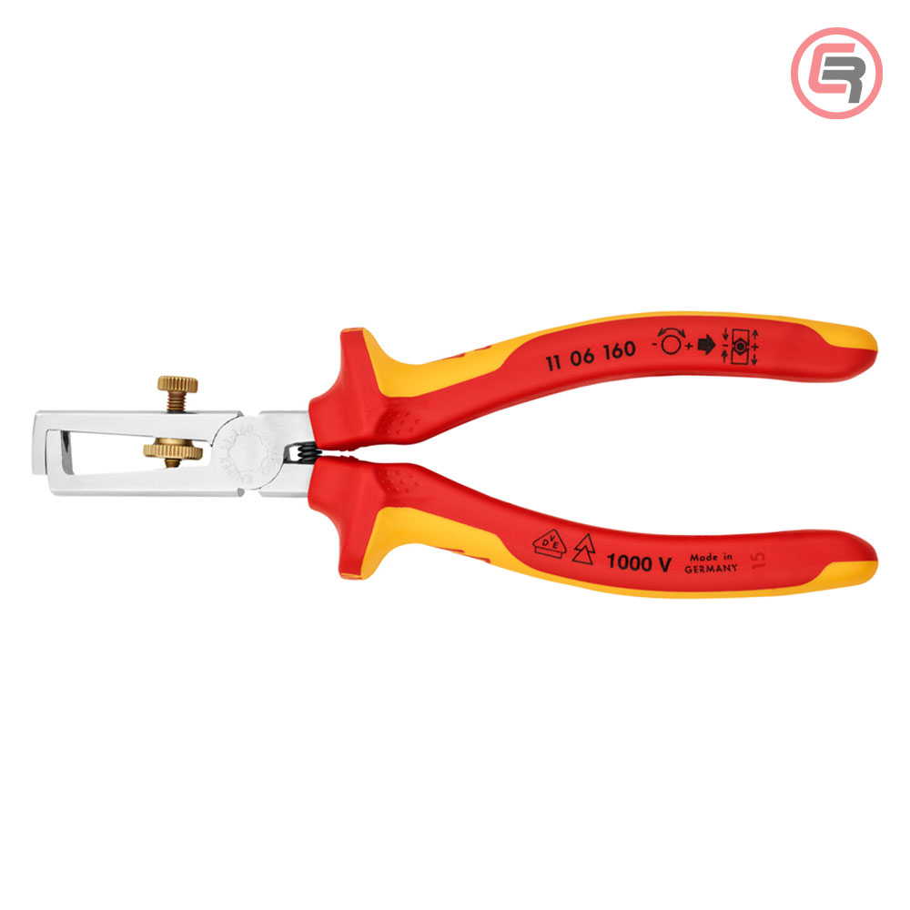 Knipex Kliješta Za Skidanje Izolacije 160mm 1000V – 11 06 160 - Slika 3