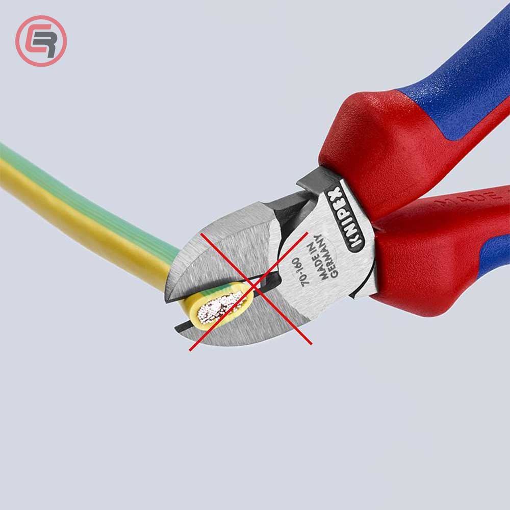 Knipex Kliješta Bočna Sječa - Sječice 160 mm - 70 02 160 - Slika 4