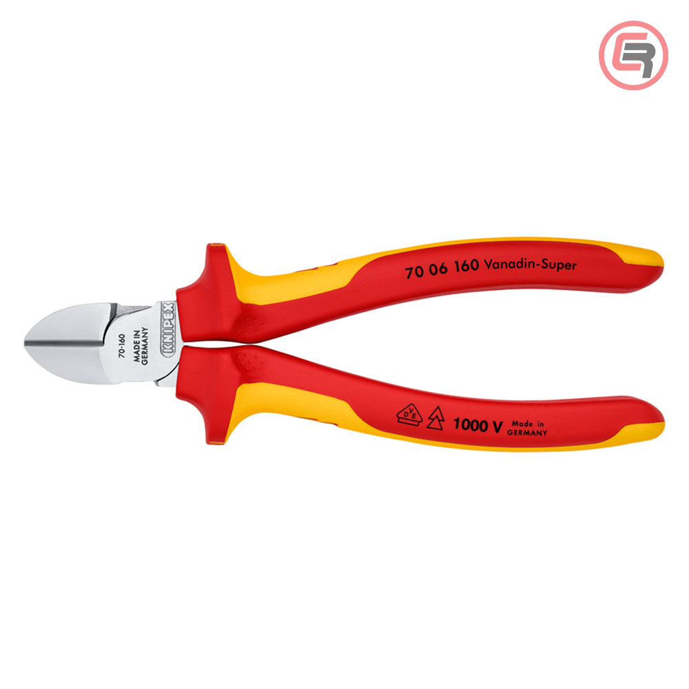 Knipex Kliješta Bočna Sječa – Sječice 160 mm / 1000V – 70 06 160 - Slika 3