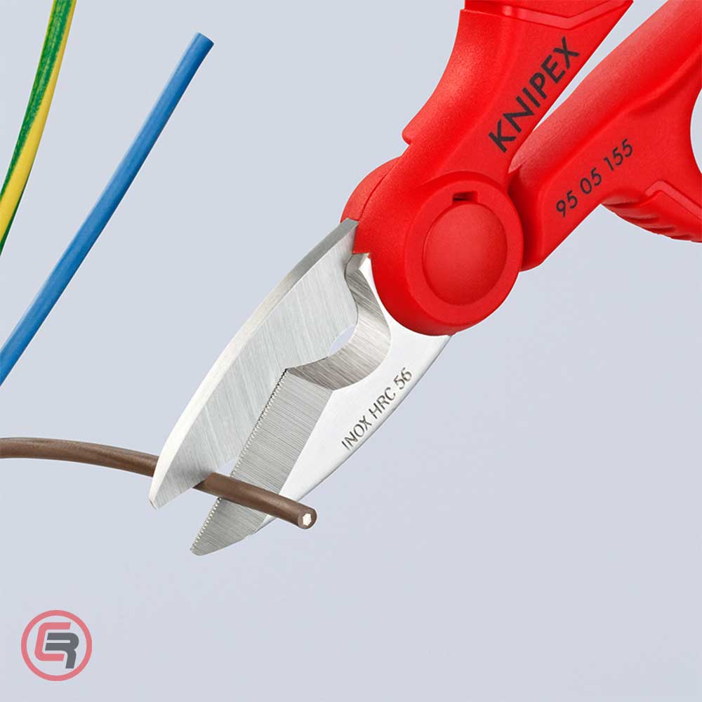 Knipex Škare Makaze Za Električare 155 mm - 95 05 155 SB - Slika 5