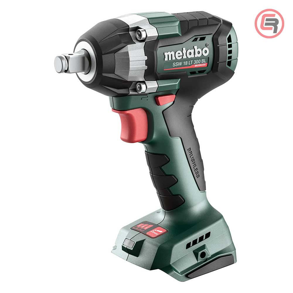 Metabo Odvijač Udarni Aku SSW 18 LT 300 BL – 1/2" (bez baterije i punjača) – 602398850