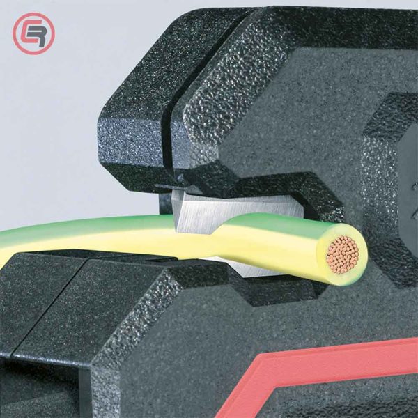 Knipex Kliješta Za Skidanje Izolacije 0,2 - 6,0 mm2 Automatska - 12 62 180 - Slika 5