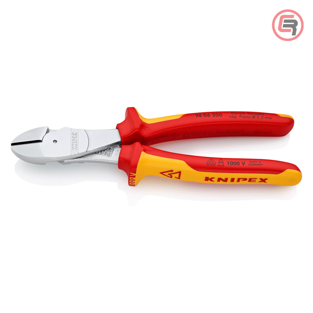 Knipex Kliješta Bočna Sječa – Sječice Ojačana 200mm 1000V – 74 06 200