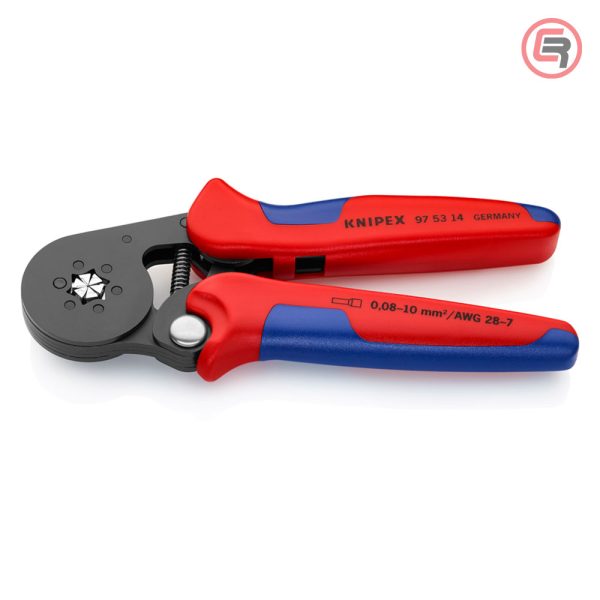 Knipex Kliješta Samopodešavajuća Za 6-Kutno Presanje Čahura 0,08-16 mm2 - 97 53 14