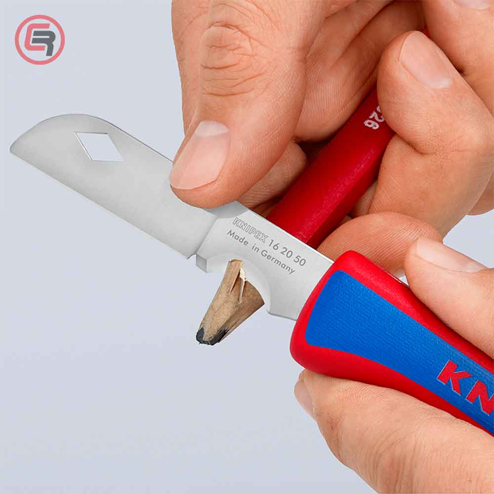 Knipex Nož Sklopivi Električarski 80 / 120mm - 16 20 50 SB - Slika 5