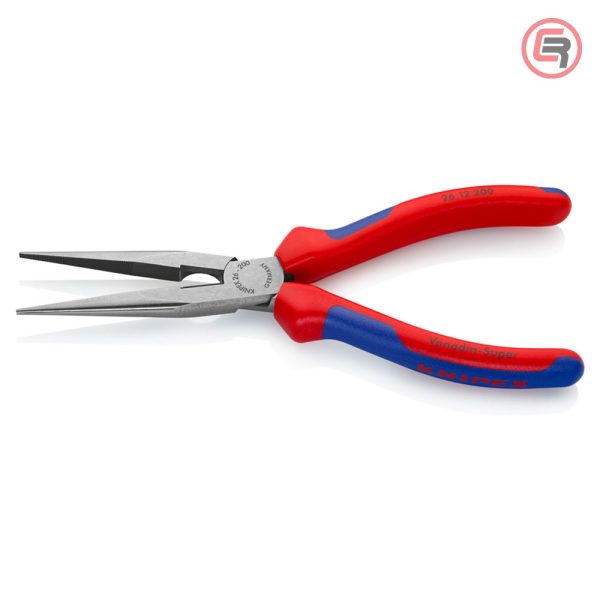 Knipex Kliješta Poluokrugla Špicasta Ravna 200mm – 26 12 200 - Slika 3