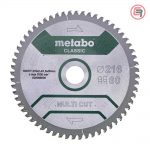 Metabo List Kružne Pile 216x2,4/1,8x30 / Z=60 Multi Cut Classic - 628066000