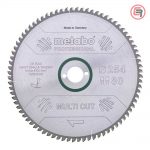 Metabo List Kružne Pile 254 x 2,4 / 1,8 x 30 / Z = 80 Multi Cut Professional - 628223000