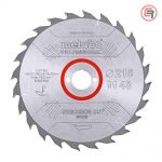 Metabo List Kružne Pile 216 x 2,4 / 1,8 x 30 / Z = 48 Precision Cut Wood Professional – 628041000
