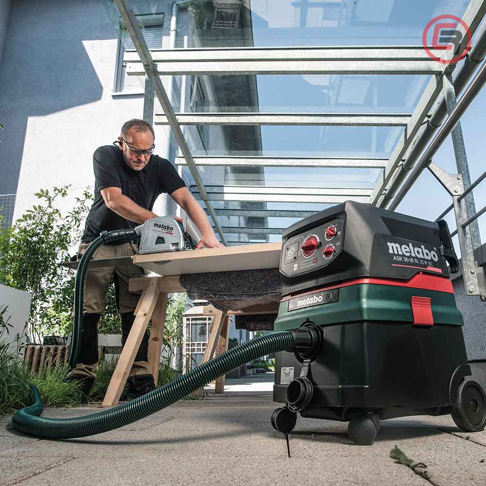 Metabo Pila Kružna Aku KT 18 LTX 66 BL Ručna Potopna 165mm 18V (bez baterije i punjača) + metaBOX 340 – 601866840 - Slika 8