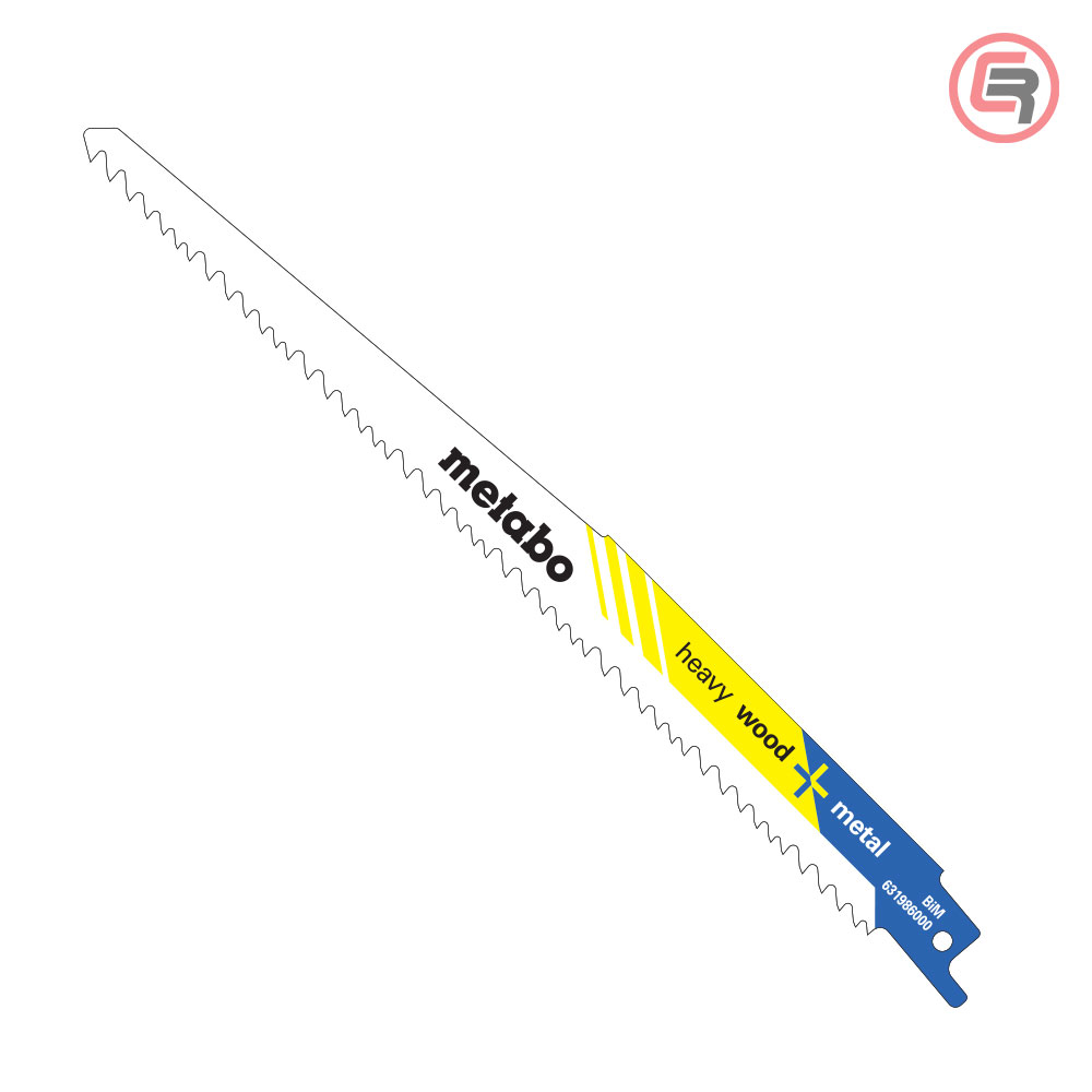 Metabo List Sabljaste Pile Za Drvo i Metal "HEAVY WOOD + METAL" BiM 225 / 1,25 / 3,2 - 5,1 mm / 5 kom – 631986000