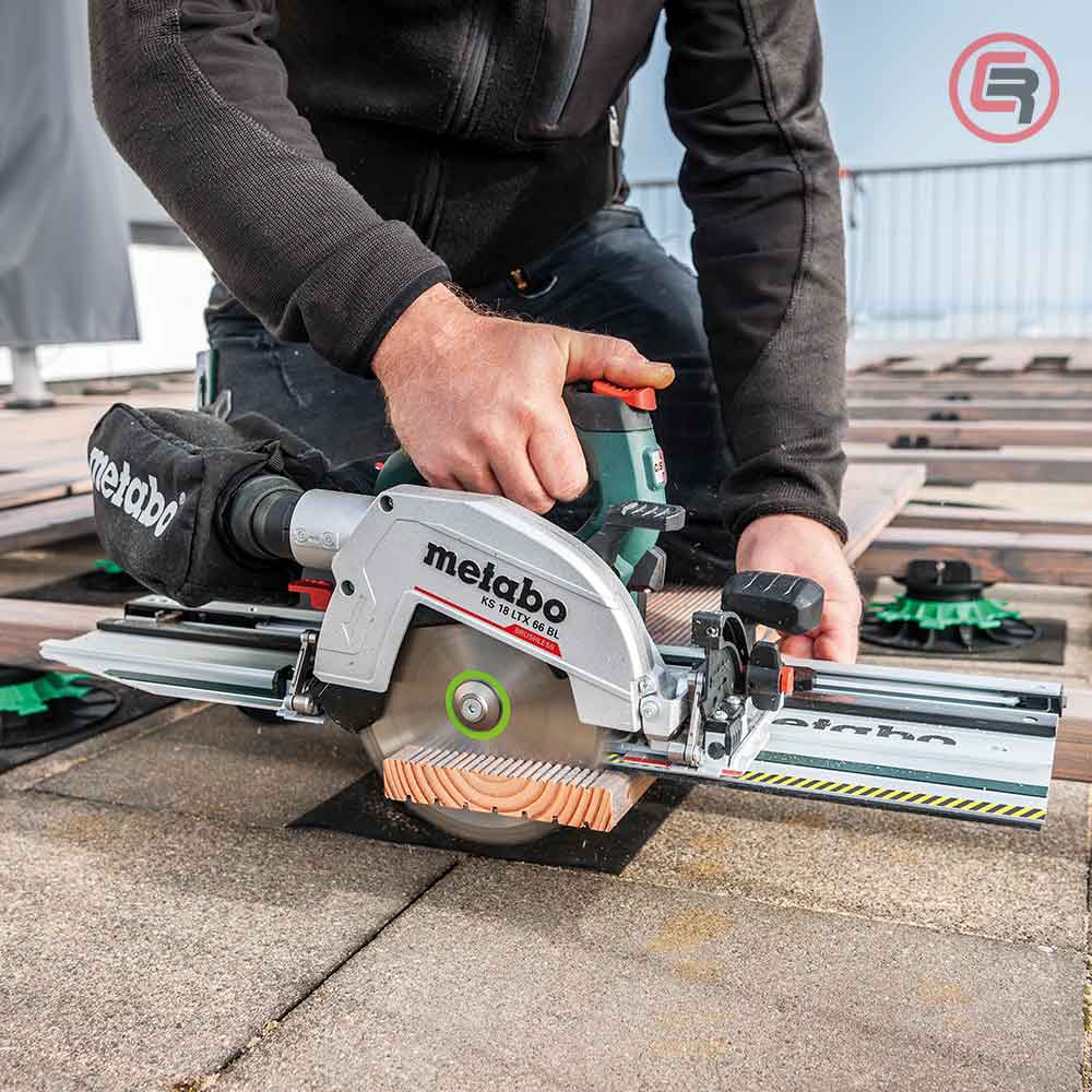 Metabo Pila Kružna Aku KS 18 LTX 66 BL Ručna 165 mm / 18 V 2xAKU (8,0 Ah LiHD) ASC 145 + metaBOX 340 – 611866810 - Slika 5