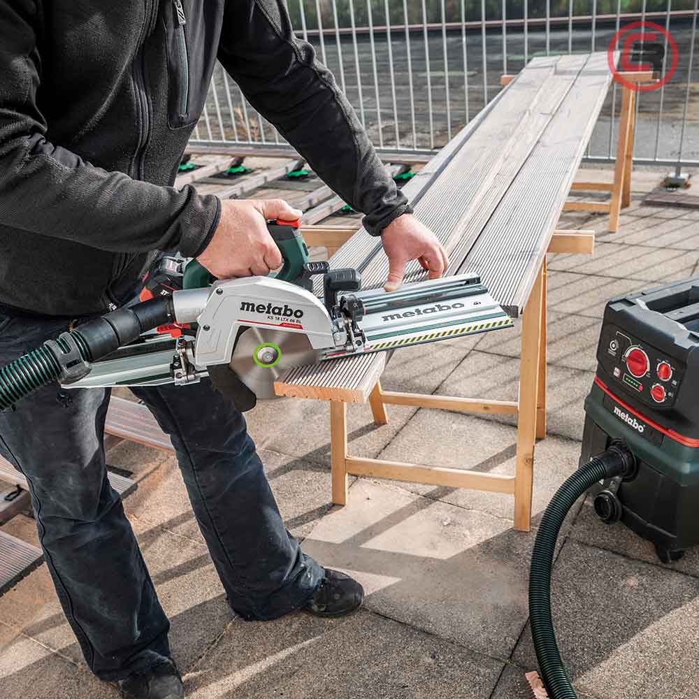 Metabo Pila Kružna Aku KS 18 LTX 66 BL Ručna 165 mm / 18 V (bez baterije i punjača) + metaBOX 340 – 611866840 - Slika 5