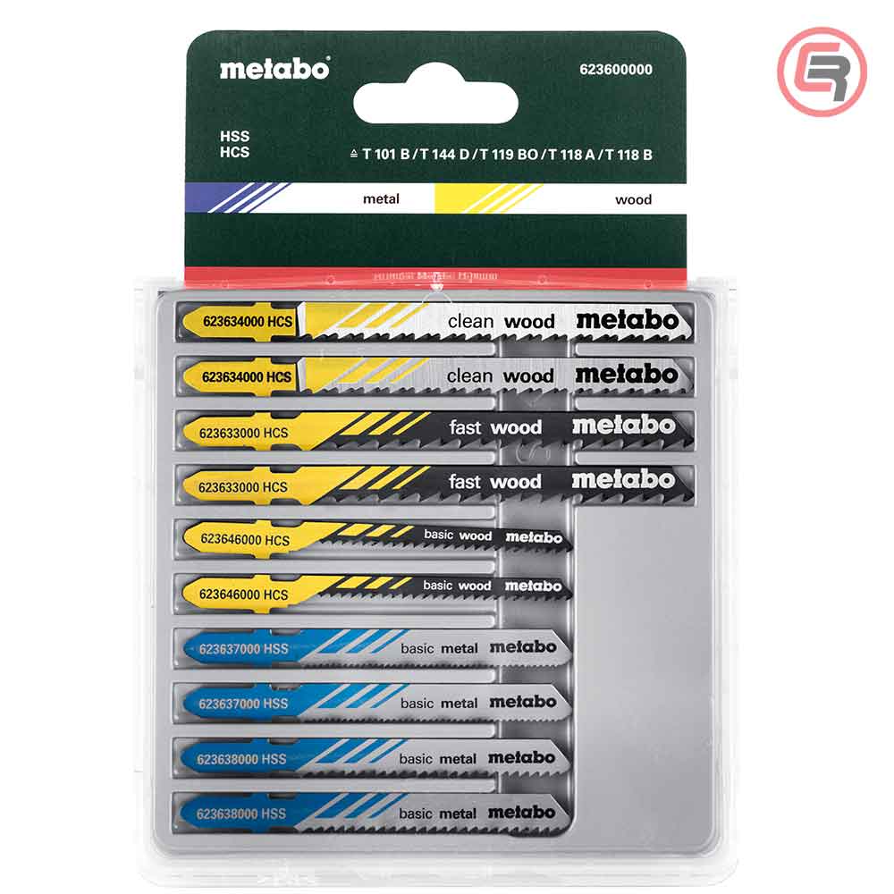 Metabo Ubodne Pilice Za Drvo, Metal i PVC / 10 kom - 623600000