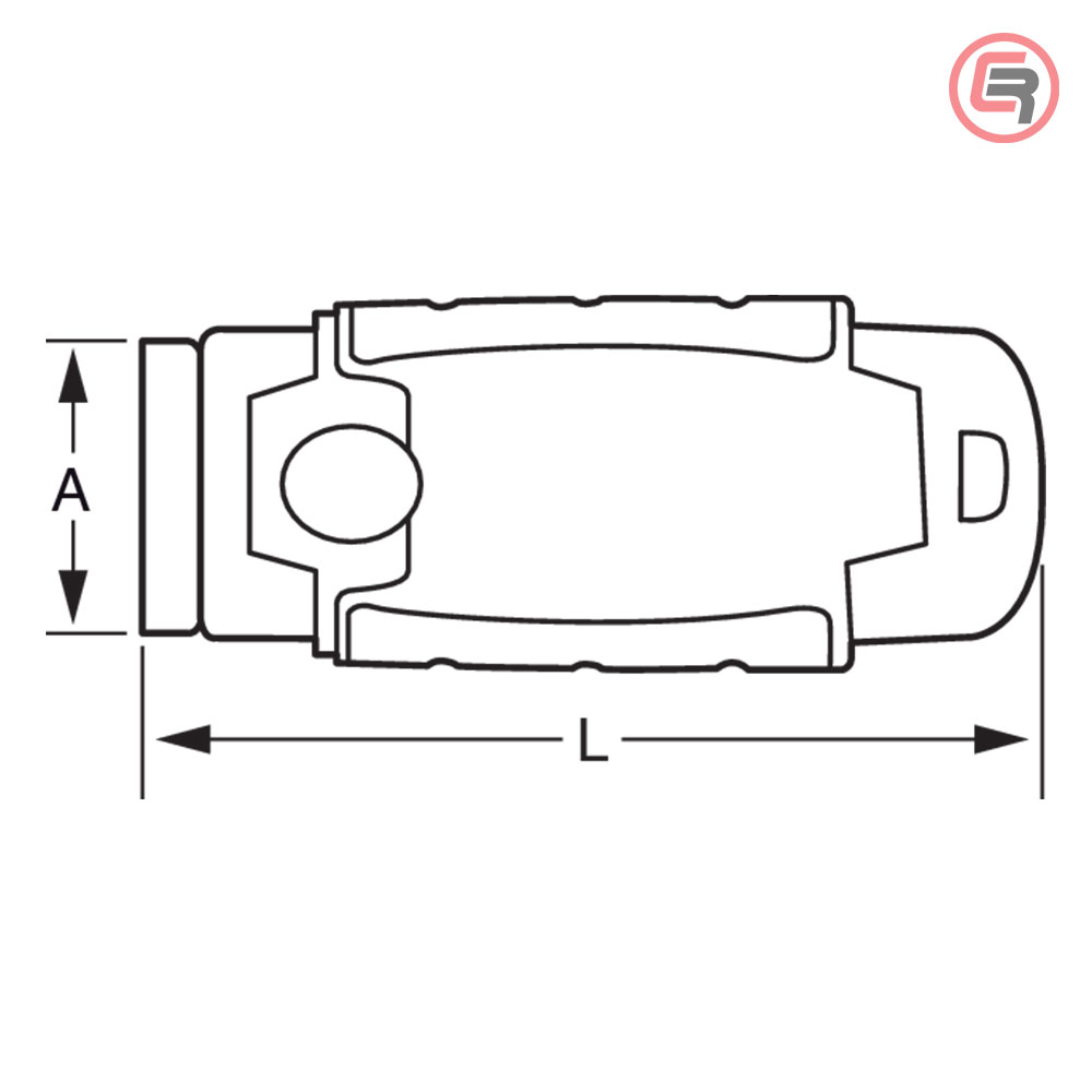 Irimo Strugač Naljepnica 140 mm Širina Oštrice 40 mm / 538-140-1 - Slika 3