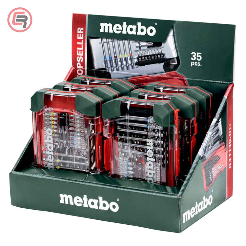 Metabo Set Bitova i Svrdala Za Drvo i Metal "SP" 35 dijelni U PVC Kutiji - 626725000 - Slika 2